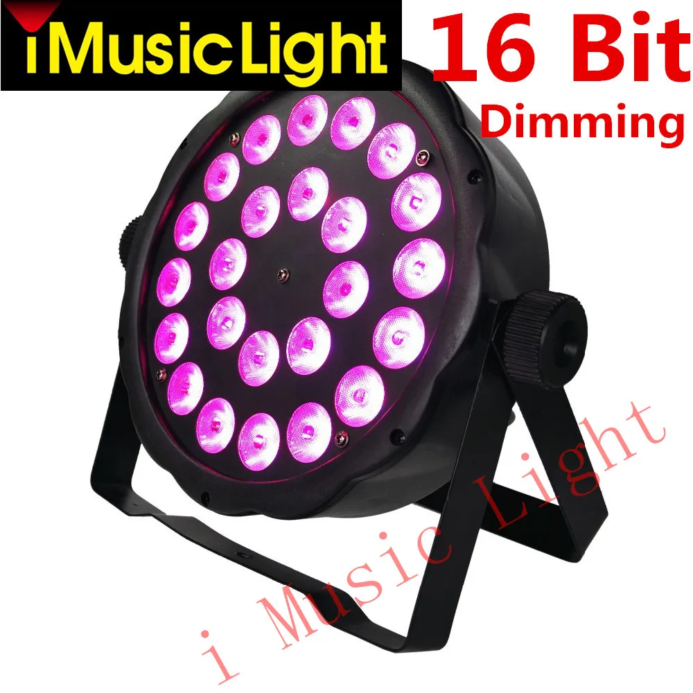 

8Pcs/Lot 24x3W Leds RGB 3in1 LED PAR Cans 16 Bit Dimming LED Par DJ Par LED RGB Wash Disco Light DMX Controller Free Shipping