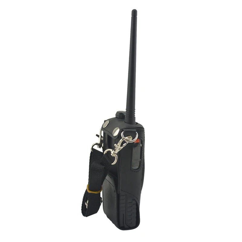 BAOFENG 5r walkie talkie Soft Leather Case holder for 3800mAh extended baofeng radio UV-5R BF-UV5R UV-5RA UV-5RE