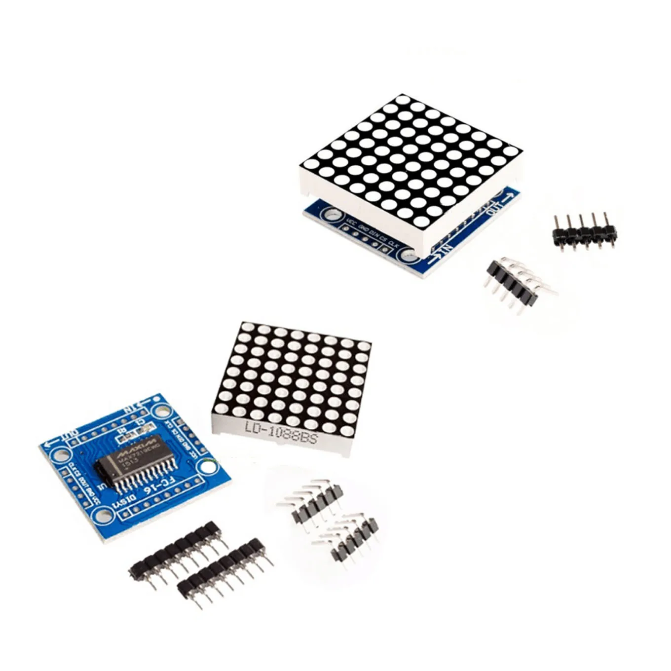

MAX7219 dot matrix module microcontroller module DIY KIT