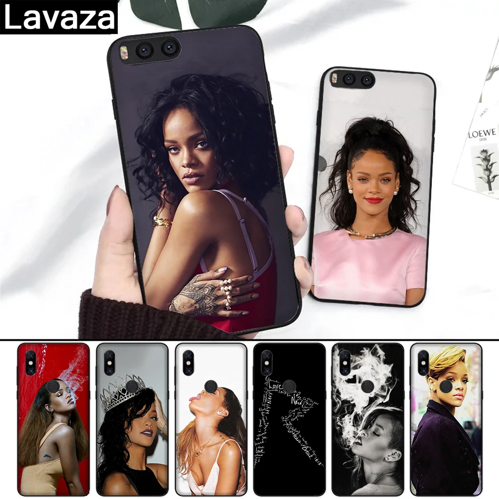 

Lavaza Robyn Rihanna Fenty Silicone Case for Xiaomi Redmi 4A 4X 5A S2 5 Plus 6 6A Note 4 Pro 7 8 k20 Prime Go