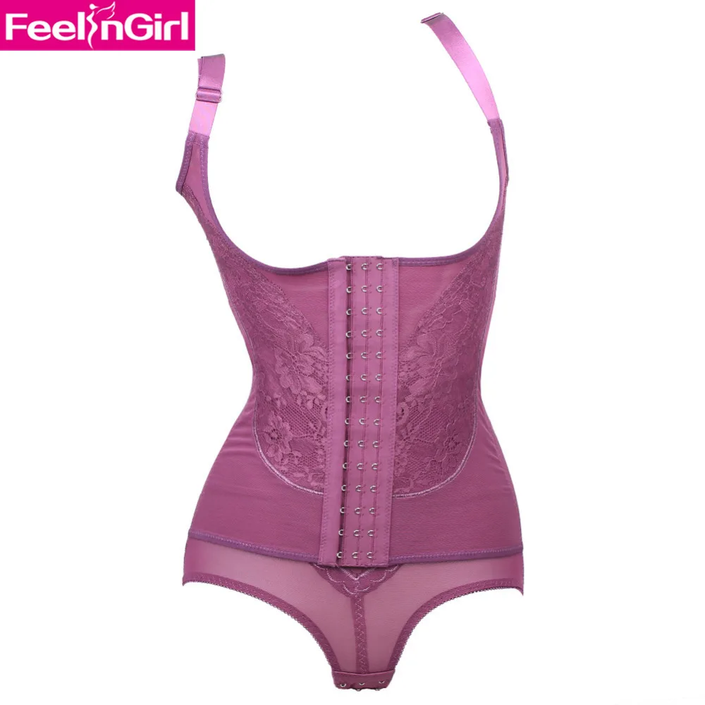 Good Quality Sexy Women Lace Bodysuits Shapewear Plus Size Underwear