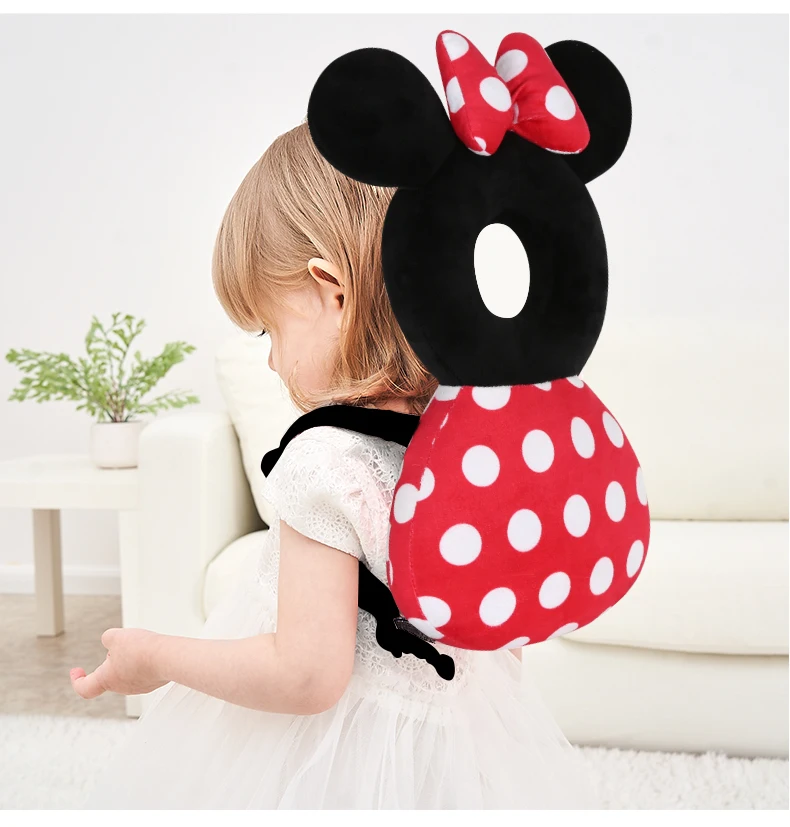 Disney Large Baby Headrest Pillow Neck Pillow Cushion for Children's Head Wings Cute Resistance Fall Nursing Cushion Protect