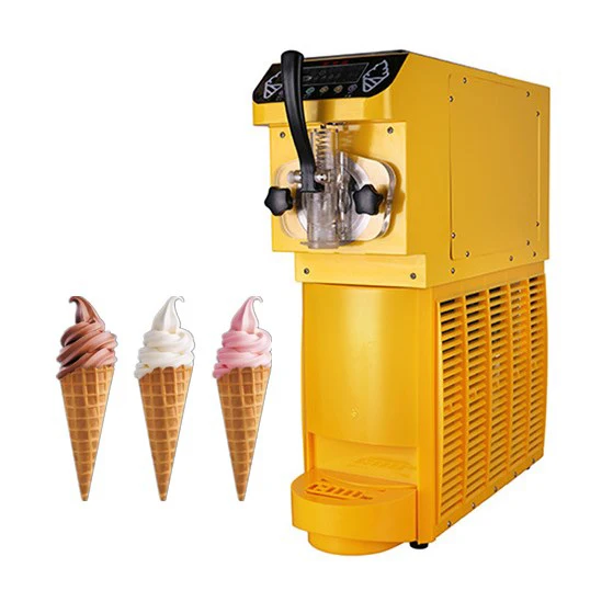 

Commercial Ice cream machine for milk tea shop 38L/L Soft Ice cream maker 110v/220V Yogurt ice cream making machine