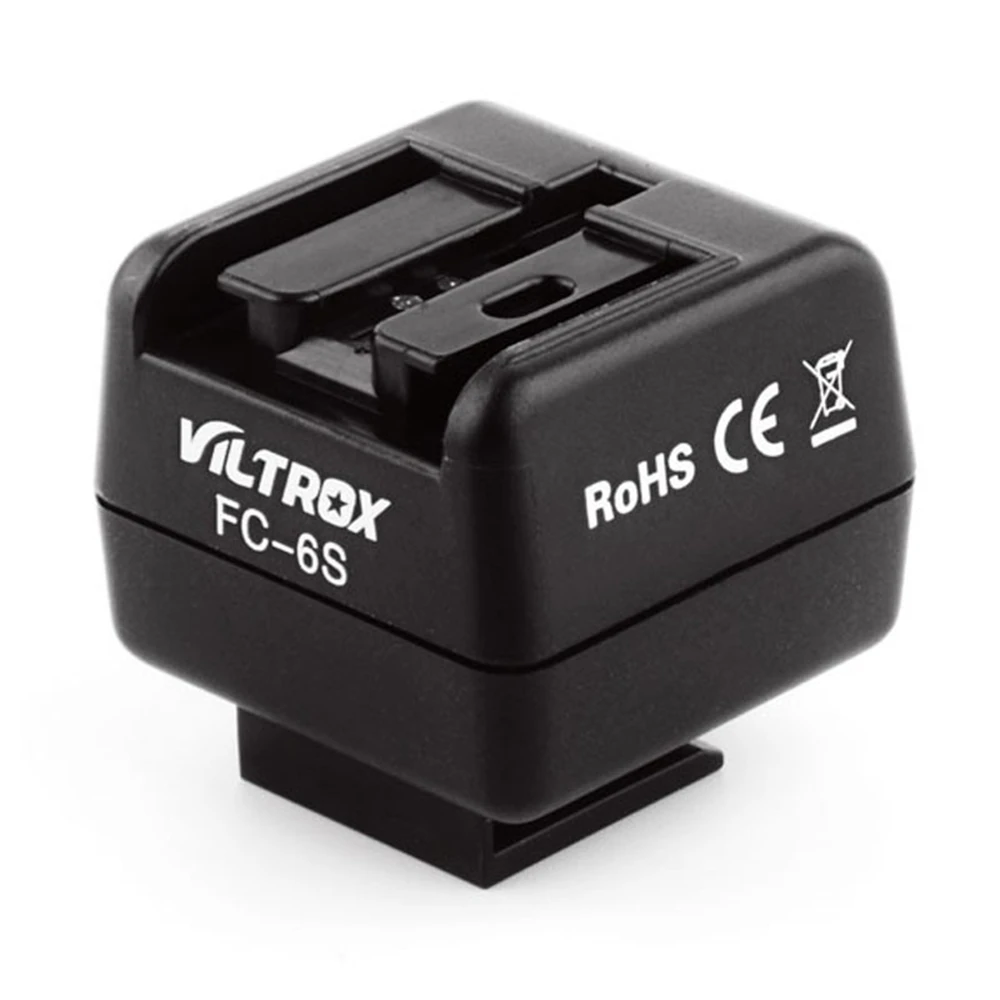 Viltrox FC 6S HotShoe беспроводной контроллер вспышки оптический ведомый триггер адаптер