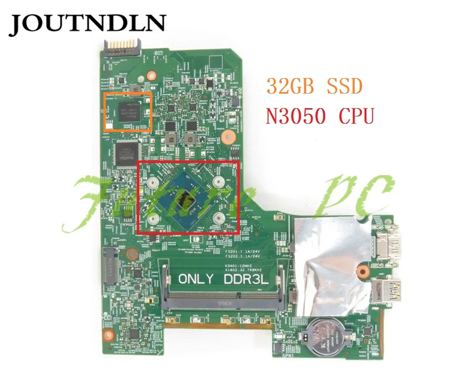 JOUTNDLN для Dell Inspiron 14 3452 3552 материнская плата ноутбука 896X3 DTRW 0DTRW CN DDR3L W/32 GB SSD и