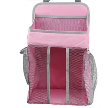 Портативный органайзер для детской кроватки, подвесная сумка для детской кроватки, сумка для хранения пеленок, набор постельного белья, сумки для подгузников