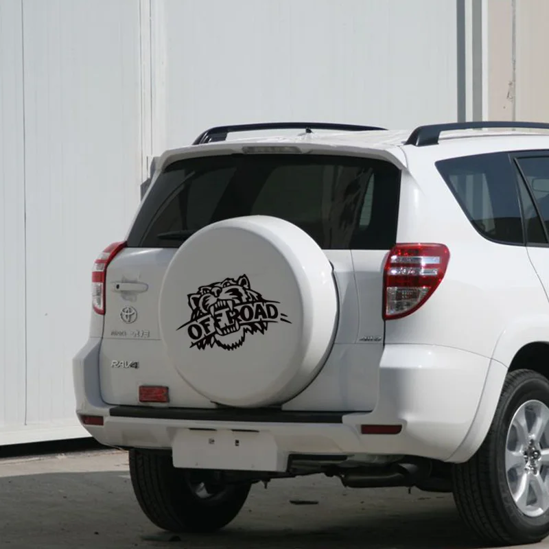 Модные внедорожные наклейки с тигром для JEEP/HONDA CR V/TOYOTA RAV4 автомобильные виниловые