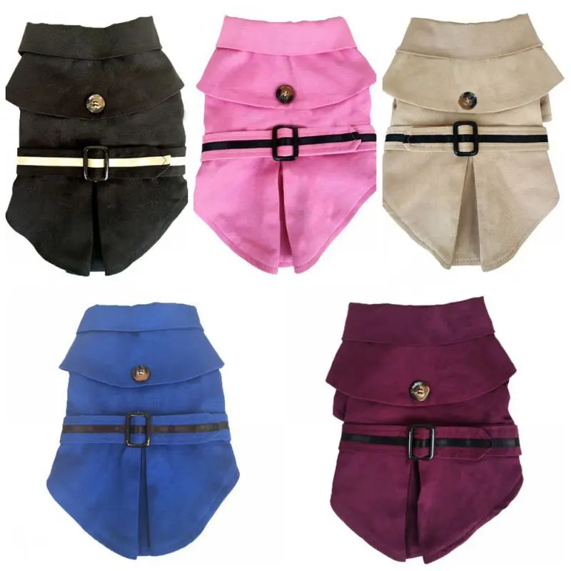 

2019 Autumn Winter Coat Fashion Cloak Dog Clothes Pet Fall Winter Cloak Windbreaker Jacketo Keep Warm Dog Accessories