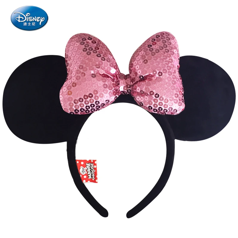 Оригинальная повязка на голову Disney головной убор Микки и Минни Маус для девочек