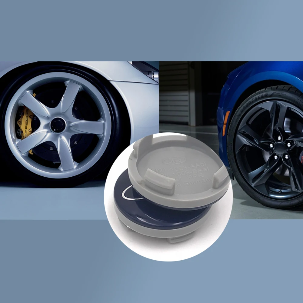 

Brand New For Ford bule 4pcs 54mm Car Wheel Center Rim Hub Caps Covers Car Auto Hubcap Tyre Trim For Ford free shipping