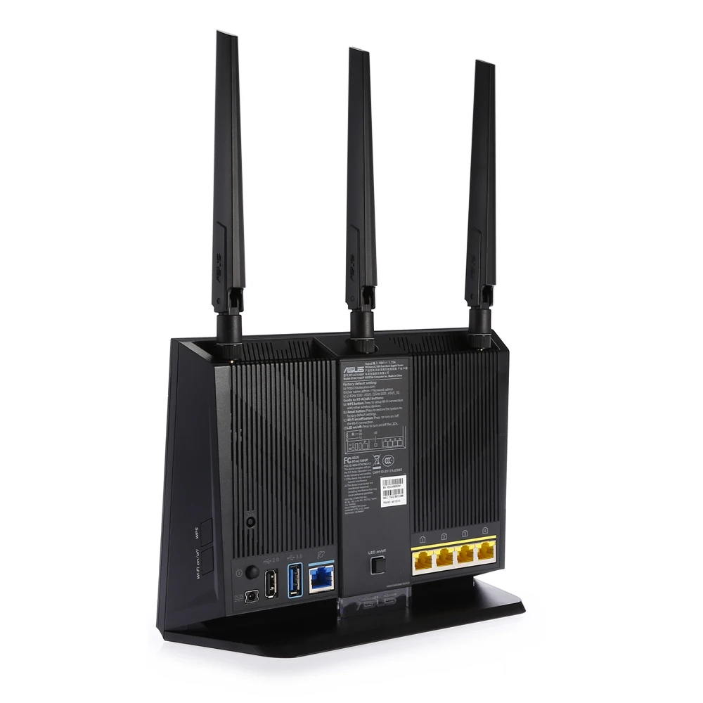 ASUS RT AC1900P WiFi роутер 1 4 ГГц двухдиапазонный гигабитный 256 МБ ram беспроводной с