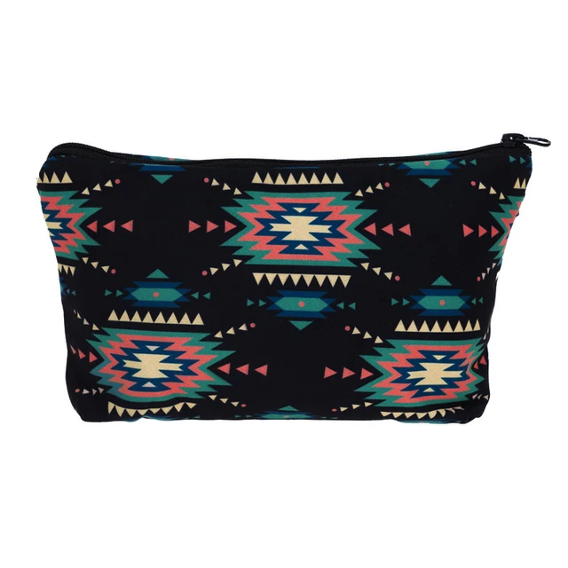 Jom Tokoy Printing Makeup Bags With Multicolor Pattern Cute Cosmetics Pouchs For Travel Ladies Pouch Women Cosmetic Bag -
