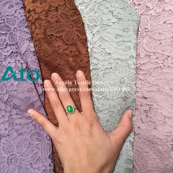 

Flora Lace Fabrics Stretchy Soft Fabrics newborn photography fabrics
