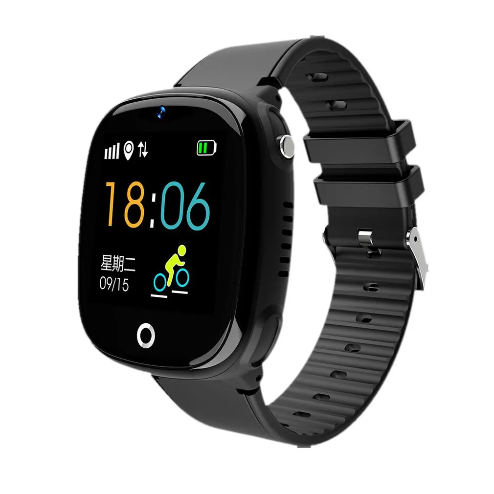 

Wearable HW11 Children Family Bluetooth Pedometer Smart Watch Waterproof Device GPS SOS Call Kids Safe For Android Monitoring