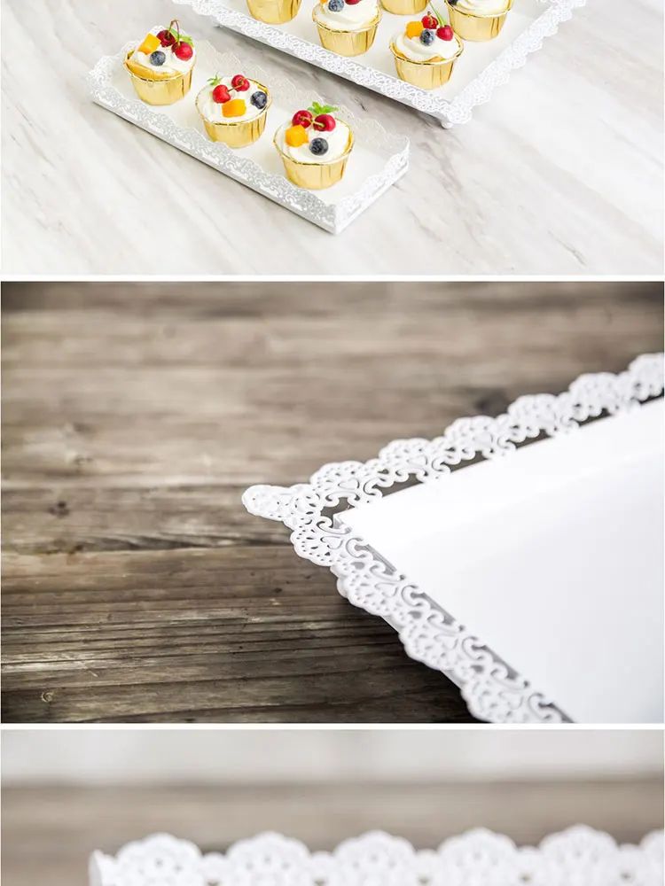 Подставка для кексов белого цвета, поднос для свадебной вечеринки, украшение стола для кекса, десерта, шоколадной подставки