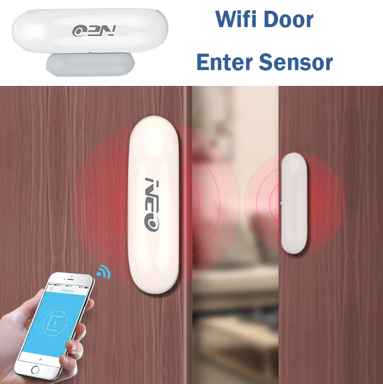 

Smart Home Wifi Door and Window Entry Sensor Alarm Burglar Home Security Warning System Mobile Phone App Remote Control