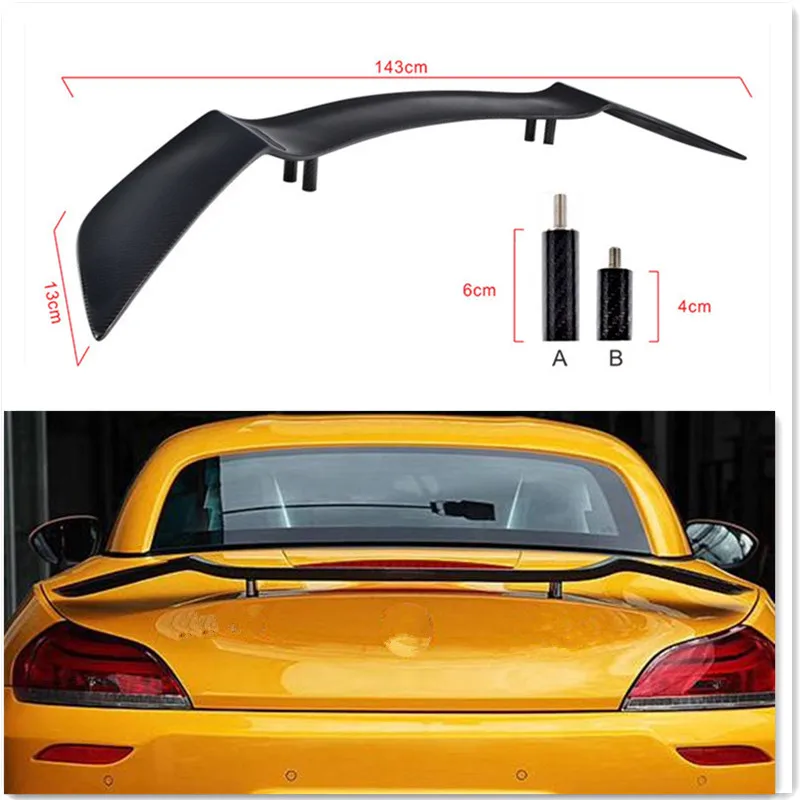 2019 Carbon Fiber Spoilers Tail For BMW Z4 Mustang Civic Toyota 86