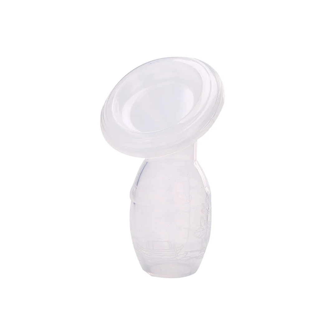 Ручной молокоотсос для малышей партнер силиконовый коллектор молока с крышкой приспособление для грудного вскармливания Saver Бутылка на присоске Аксессуары для кормления