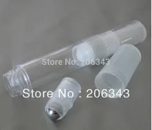 NUEVO: 6 ml de tipo clic pluma cosmética, rollo en la botella, PCTA crema tubo cepillo de brillo de labios transparente