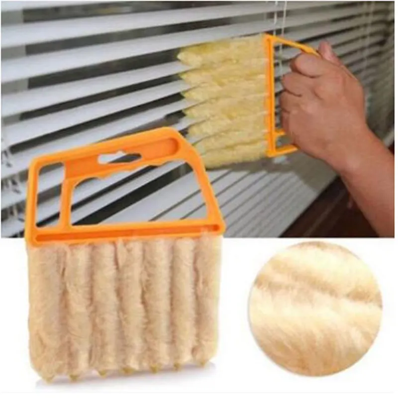 

Venetian Blind Cleaning Brush Fiber Toilet Kitchen Supplies Window Sill Supplies Removable Louver Brush Cleaning Vents