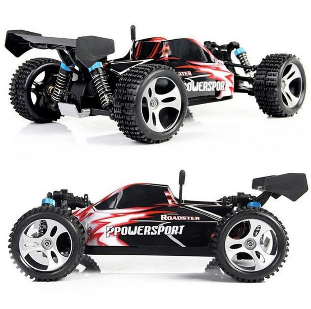 WLtoys A959 высокоскоростной вихревой 4-канальный 1:18 2,4 ГГц 4WD Электрический Радиоуправляемый автомобиль внедорожный багги автомобиль