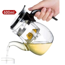 Samadoyo B-06 высококачественный Gongfu Чайник термостойкий стеклянный чайник 600 мл чай чашка пищевого класса из нержавеющей стали