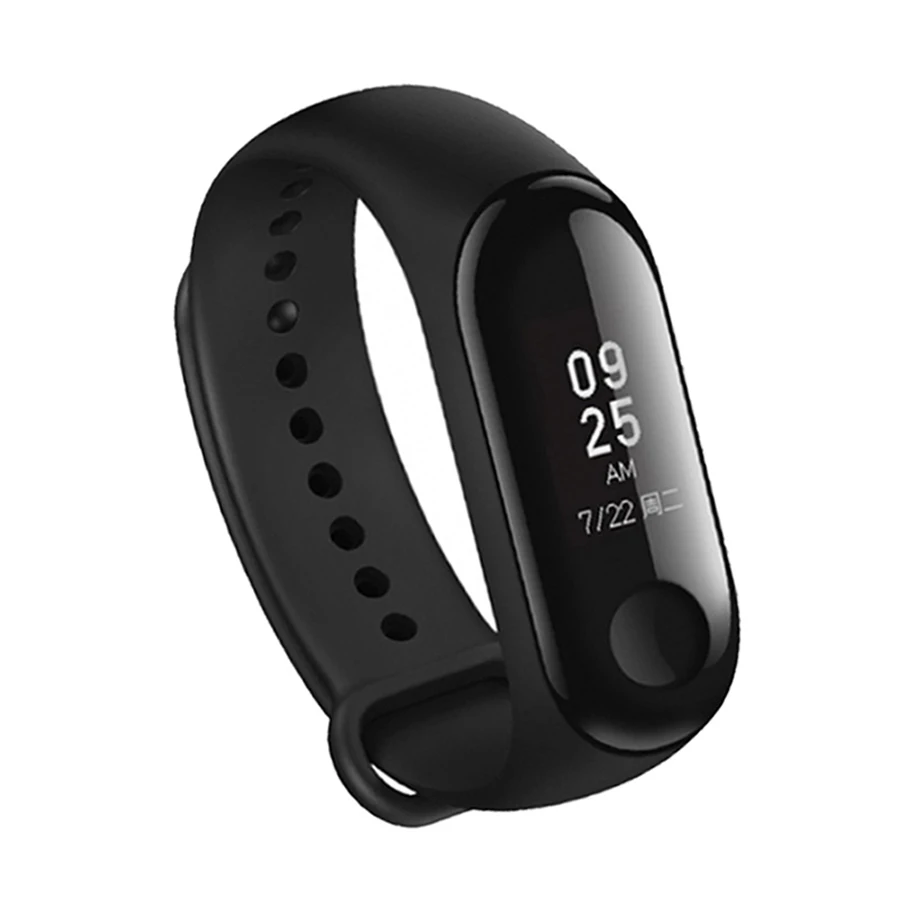 Xiao mi Band 3 mi band 3 фитнес-трекер пульсометр 0,78 ''OLED дисплей тачпад Bluetooth 4,2 для Android IOS - Цвет: black Color