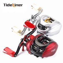 Tideliner литая Рыболовная катушка Левая Правая рука соленая вода катушки для наживки с сумкой 6,3: 1 Тормозная сила 5,5 кг 13+ 1 подшипники