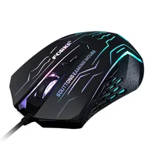 3200 dpi сменный светодиодный Оптический 6D USB Проводная игровая мышь для ПК ноутбук игра 6A18 Прямая