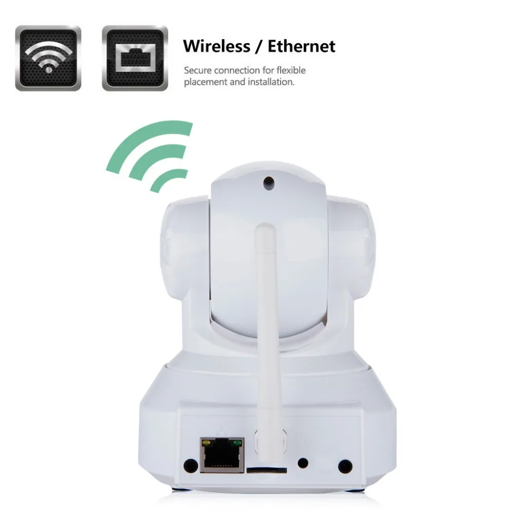 Sricam SP012 Беспроводная CCTV камера IP 720P Wifi панорамирование наклона двухсторонняя