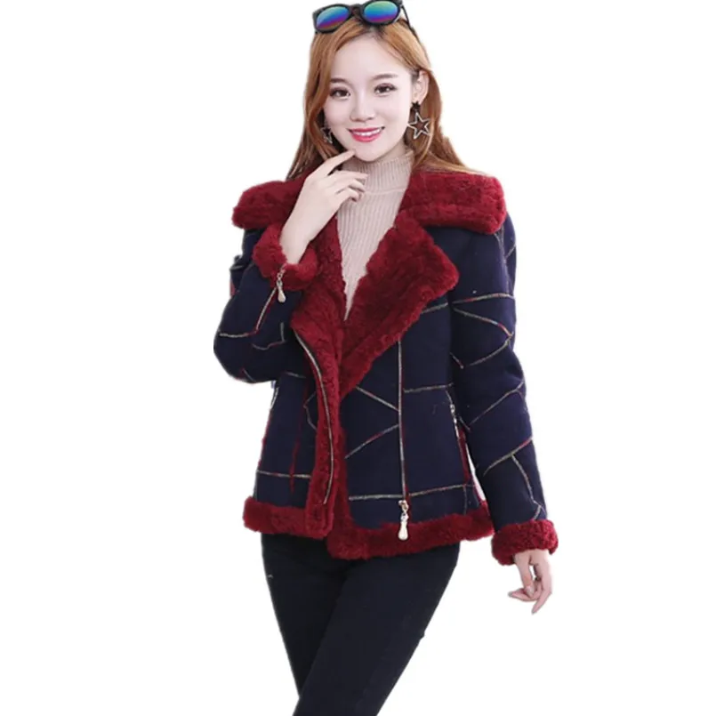 Натуральной овчины пальто Женская Настоящее пальто с мехом shearling jacket реального Меховая куртка Овцы пальто с мехом кожаная куртка с мехом се...