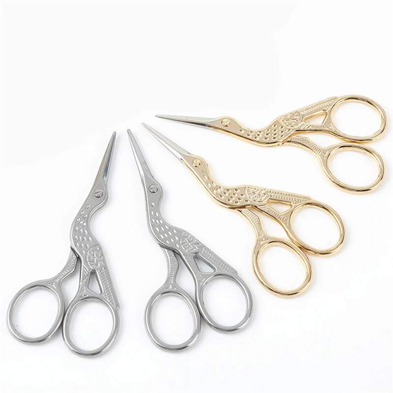 Hot Scissors Vintage 1pc 3 5 4 5 Gold Silver Tailor S Scissors