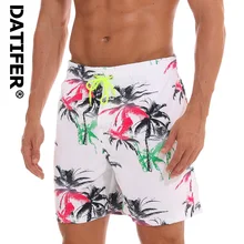 DATIFER мужские пляжные шорты с принтом s, новые быстросохнущие летние шорты для серфинга SiwmwearBermudas, мужские спортивные шорты для занятий спортом