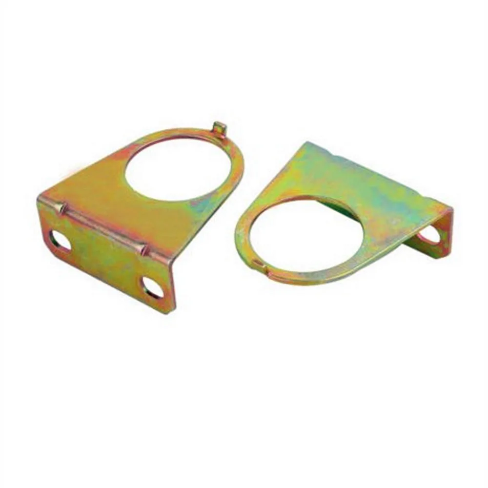 2 Pcs for Air Compressor Pressure Gauge Mounted Bracket Bronze Tone Free Shipping | Инструменты