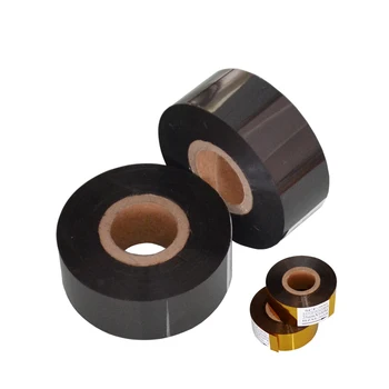 

Black Width 25mm length 100m lot number coding ribbon for packing bags