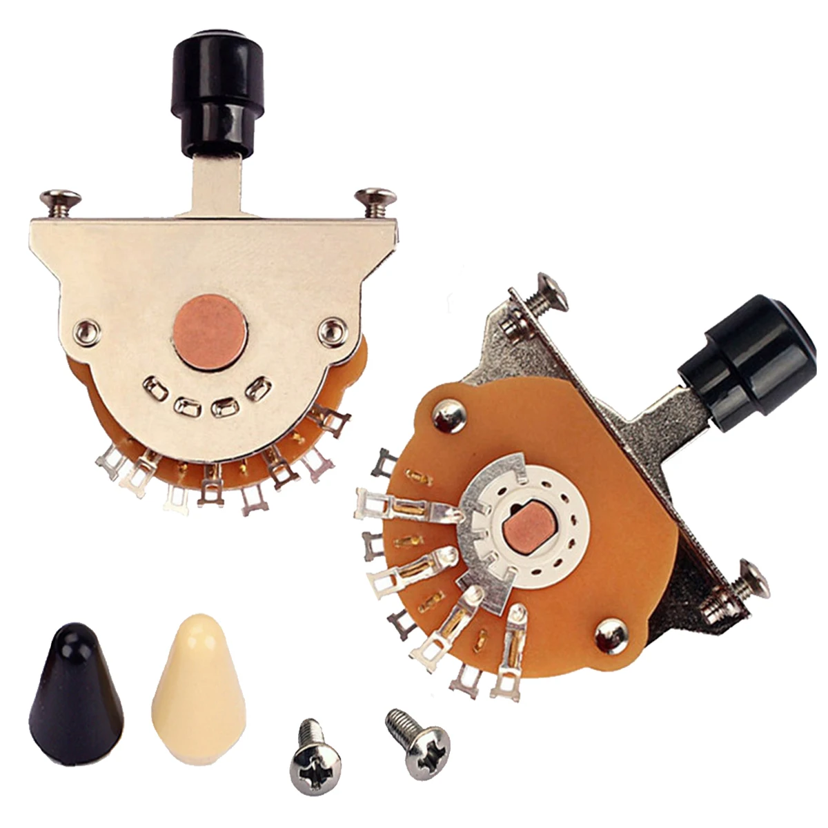 5 way Guitar Switch including Screws Pickup Selector Metal+Plastic