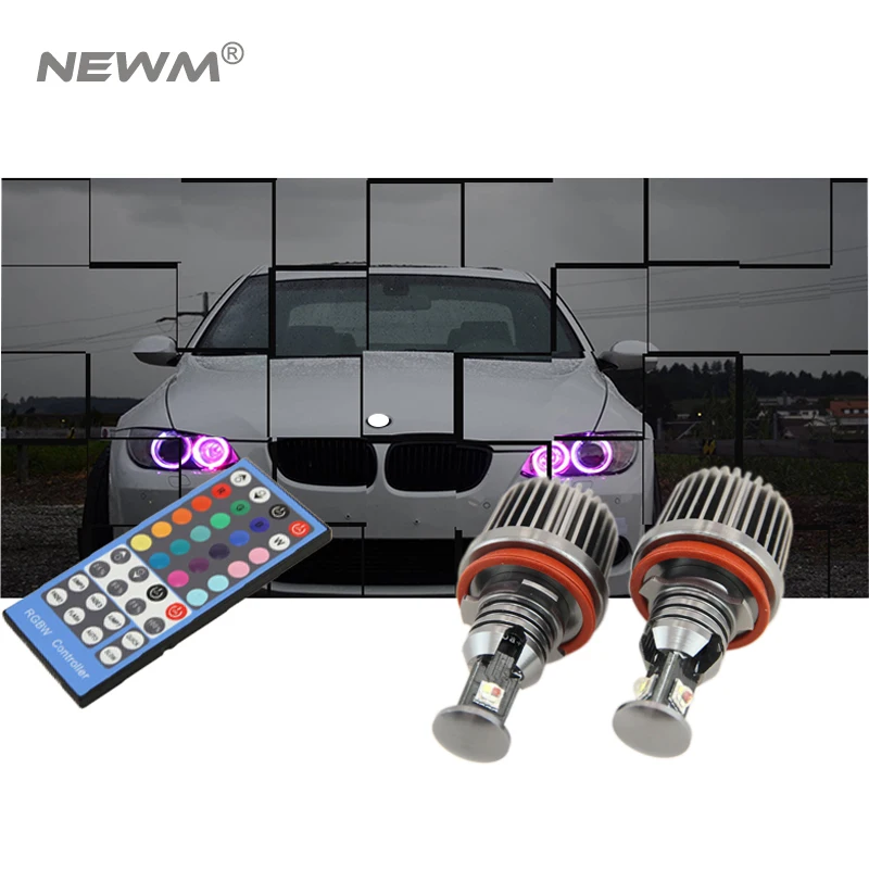 2018 NEW RGB E92 H8 LED angel eyes led marker lights canbus for BMW X5 E70 X6 E71 E90 E91 E92 M3 E89 E82 E87 2018 NEW RGB E92 H8 LED angel eyes led marker lights canbus for BMW X5 E70 X6 E71 E90 E91 E92 M3 E89 E82 E87