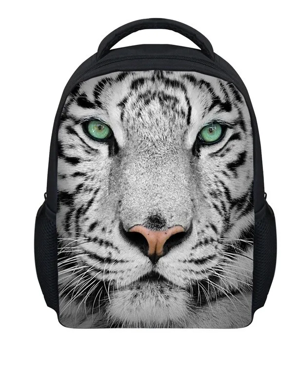 Forudesigns/3D Tiger Cat животных печати дети Школьные ранцы дети плеча рюкзак школьный для Обувь для мальчиков Mochilas Infantil рюкзак