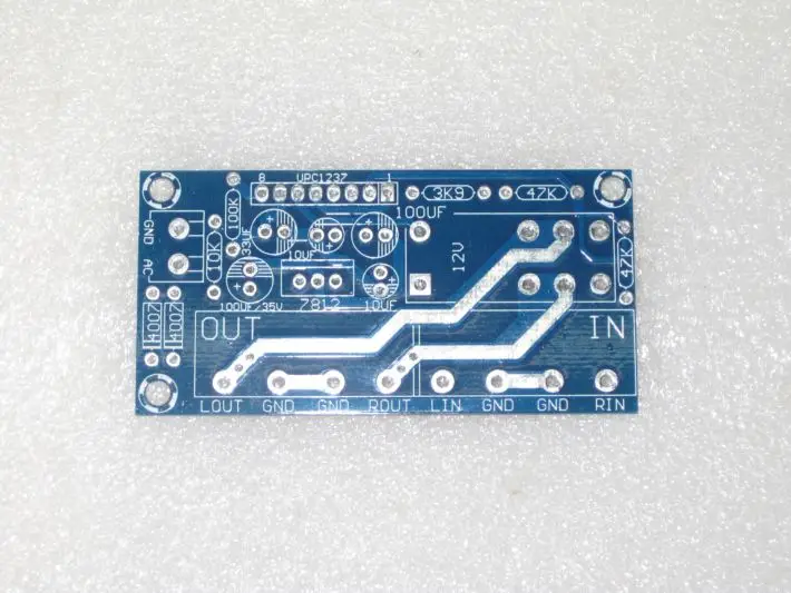 

Fannyda UPC1237 loudspeaker protective PCB empty board