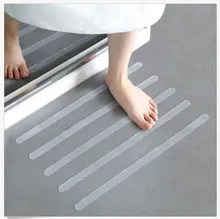 12Pcs/6pcs Anti Slip Bath Grip Stickers Non Slip Shower Strips Flooring Safety T Stickers Muraux Non Slip Shower Strips