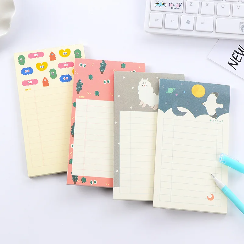 12 pcs/Lot Cute animal memo notepad Mini notebook planner list To do