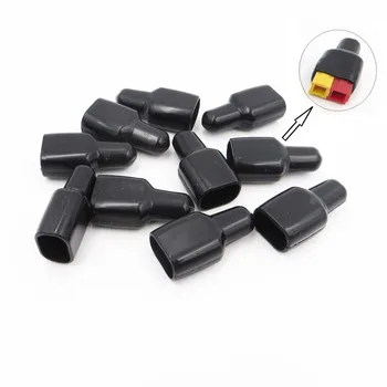 

10Pcs X FR PVC Cover Flame Retardant Sleeve for SB30 SB45 powerbank plug Connector Housing Solar Caravan Boat Black color