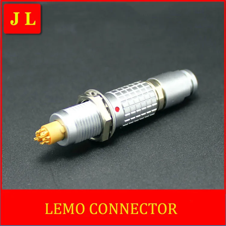 LEMO FGG.0B.310.CLAD Circular metal plug self locking connector,LEMO