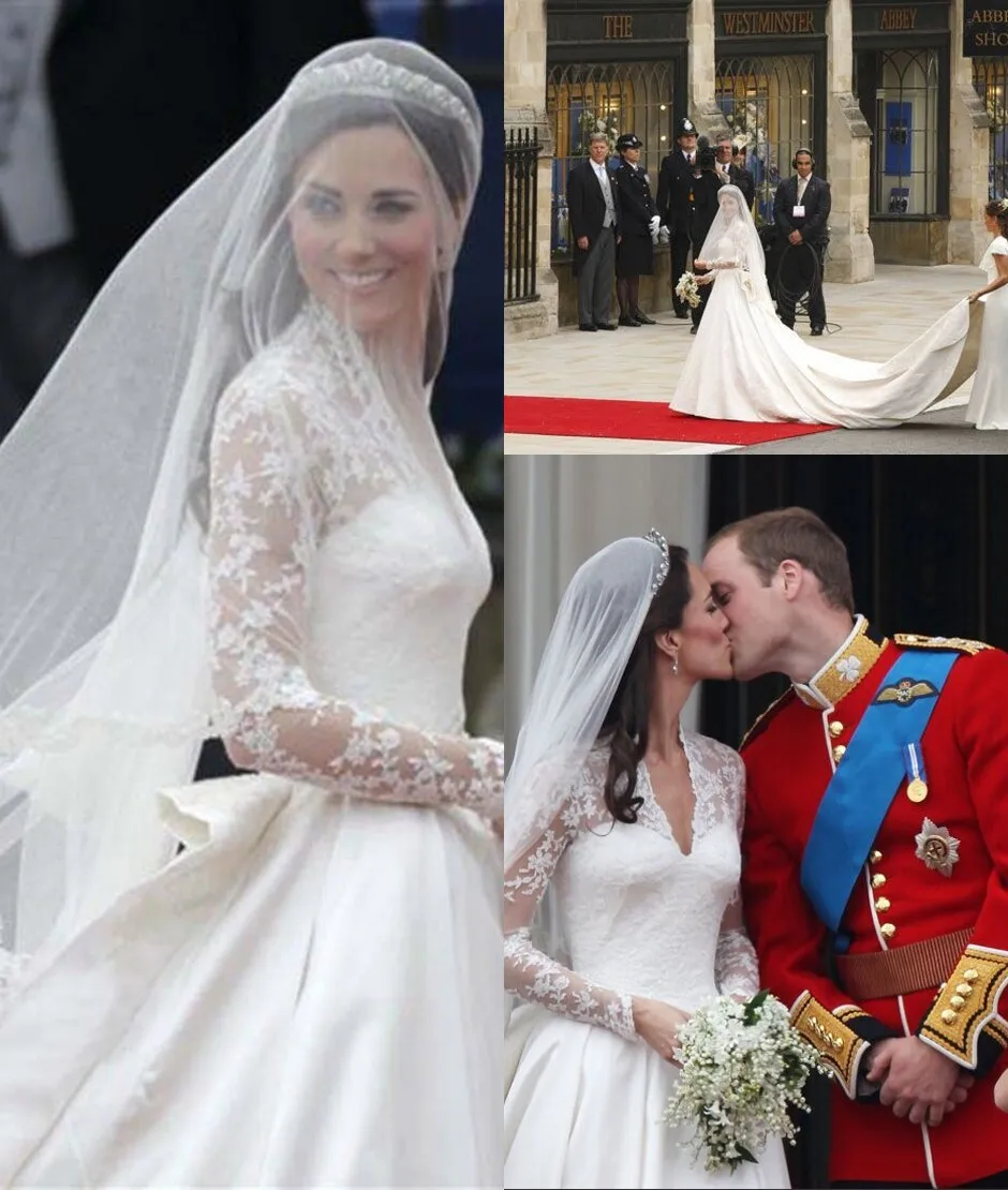 Buy Hot White 2T Wedding Veil Kate