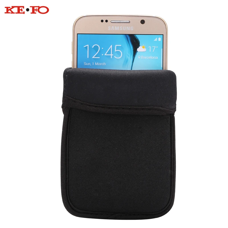 

KEFO Neoprene Protective Phone Case Cover Universal Sleeve Pouch Bag For LG K3 lte K4 K5 K8 K10 2017 V20 V30 C40 L70 Coque Capa