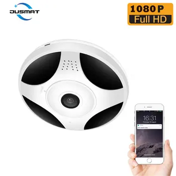 

1080P cctv Camera Smart IP Camera Wireless 360 Panoramic Wide Angle Fisheye HD Lens Security Home baby monitor