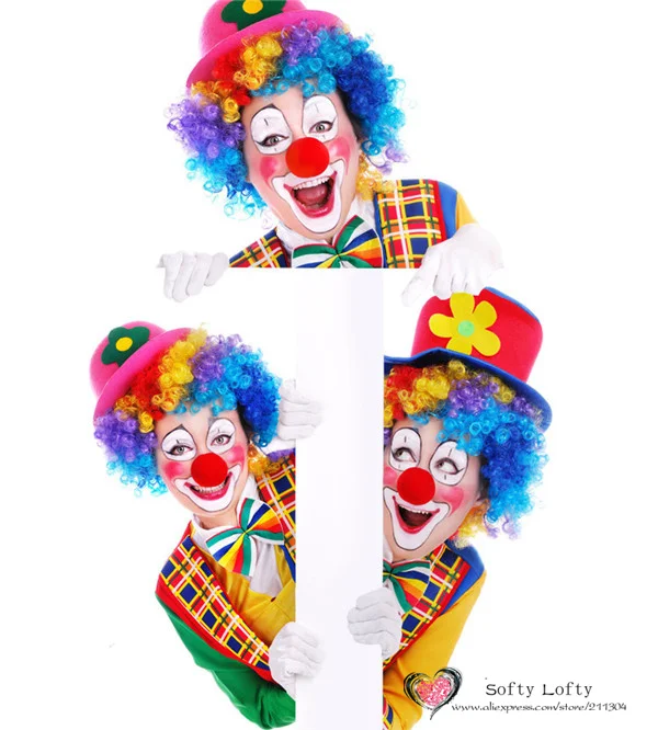 Red Foam Clown Nose - 1