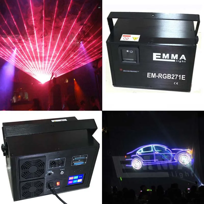Compact RGB Laser systems 5w RGB Laserin Stage Lighting Effect from