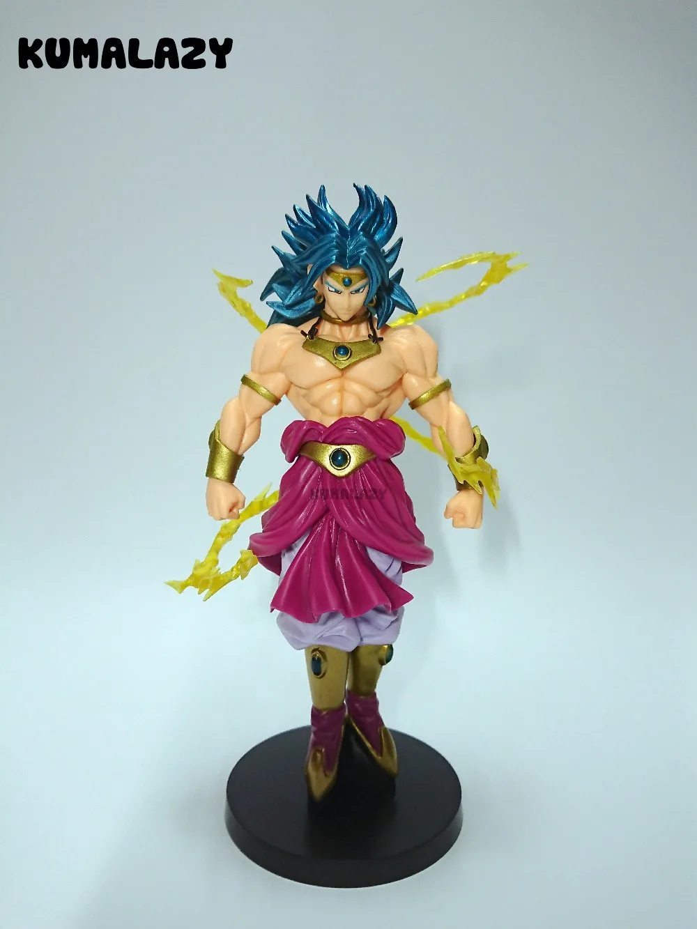 Супер Saiyan Broli Dragon Ball Z фигурка Broly желтый эффект DragonBallZ Son Gokou фигурные скульптуры