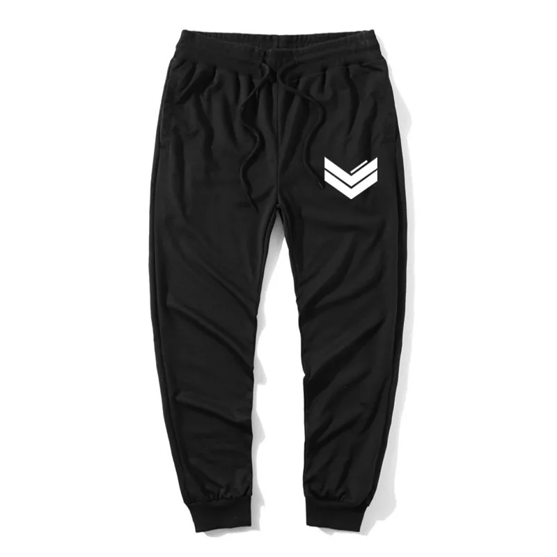 2018 Для Мужчин's спортивные штаны повседневные стрейч хлопок Для Мужчин's брюки для фитнеса бодибилдинга узкие спортивные штаны лосины